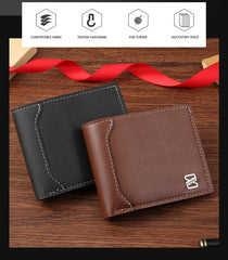 Faux Classic Thread Leather Wallet – Sleek. Durable. Stylish.