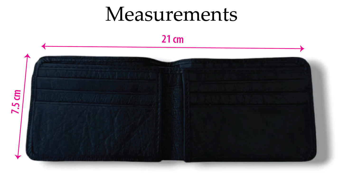 Slimline 1 Baby Buffalo Leather Smart Wallet - Leader Collection