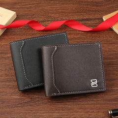 Faux Classic Thread Leather Wallet – Sleek. Durable. Stylish.