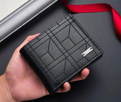 Faux Leather Wallet - Stylish, Compact, Lightweight
