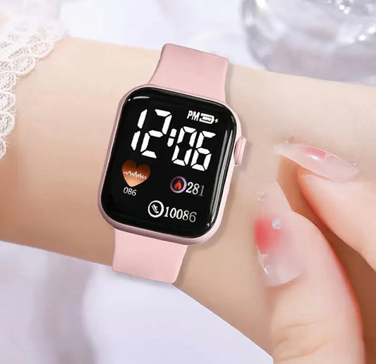 6pcs Butterfly Charm Smartwatch Set