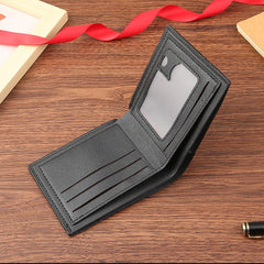 Faux Classic Thread Leather Wallet – Sleek. Durable. Stylish.