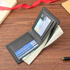 Faux Classic Thread Leather Wallet – Sleek. Durable. Stylish.