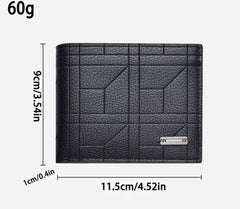 Faux Leather Wallet - Stylish, Compact, Lightweight