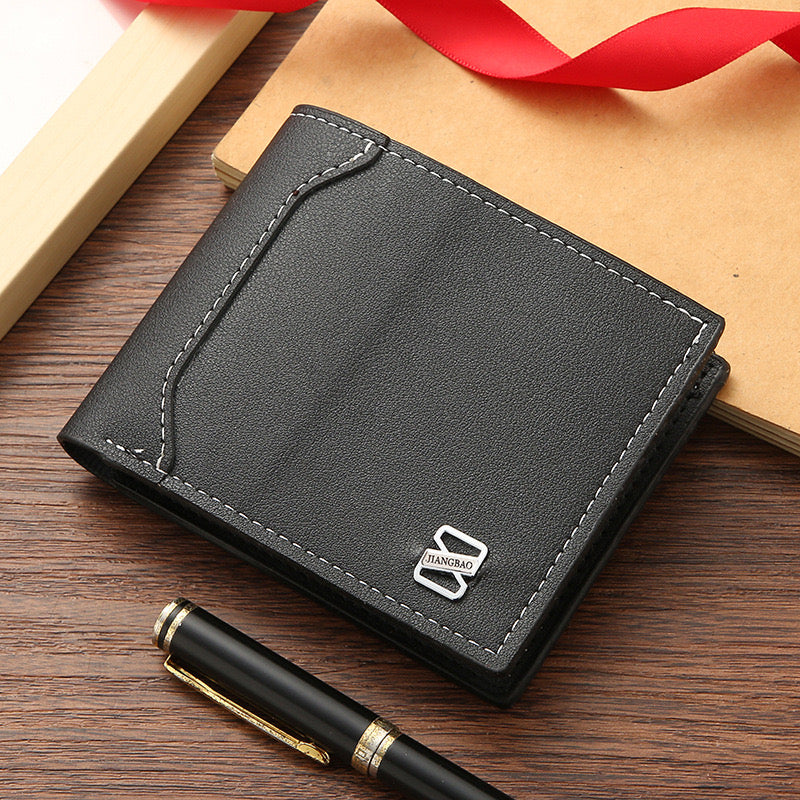 Faux Classic Thread Leather Wallet – Sleek. Durable. Stylish.