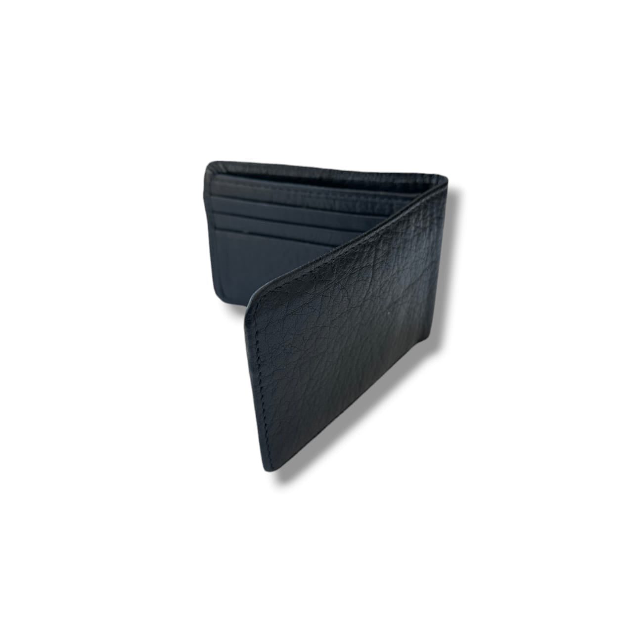 Slimline 1 Baby Buffalo Leather Smart Wallet - Leader Collection