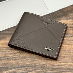 British Retro Slimfold leather wallet ( L10 )