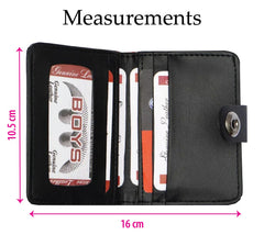 EliteLock Trifold Sheep Leather Wallet
