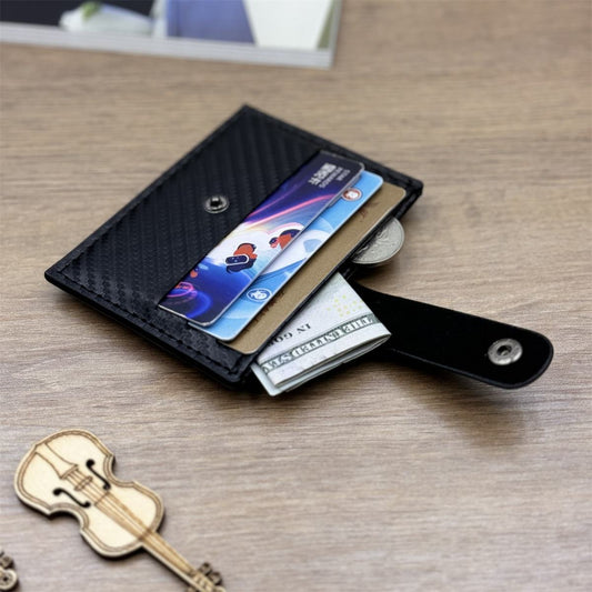 CarbonCraft Slim RFID Card Wallet (W9)