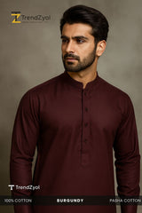 Pasha Cotton | Burgundy