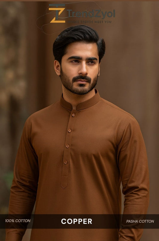 Pasha Cotton | Copper