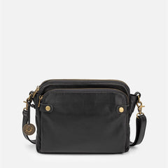 European And American Retro Three - layer Leather Messenger Bag - TRENDZYOL