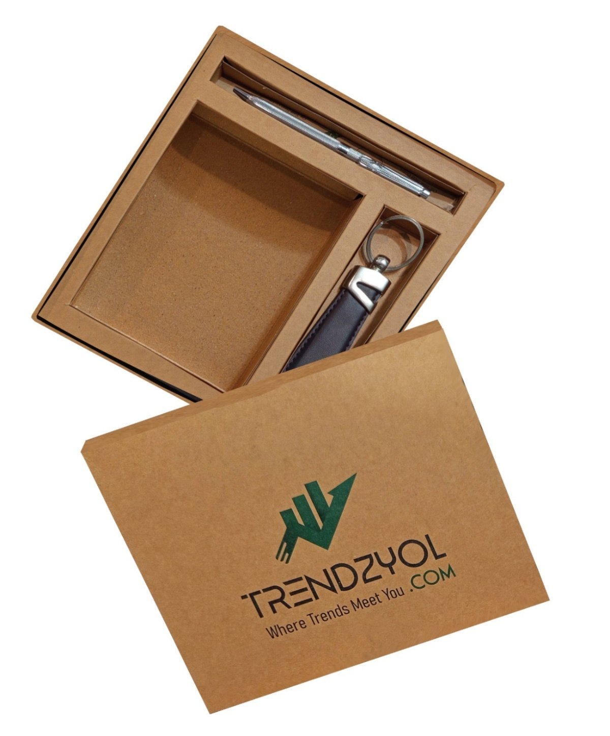 Exclusive Gift Box - with an Elegant Keychain and Signature Ball Pen - TRENDZYOL