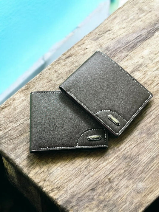 Slate Craft Wallet, Smooth and slate - like  surface ( L76 )