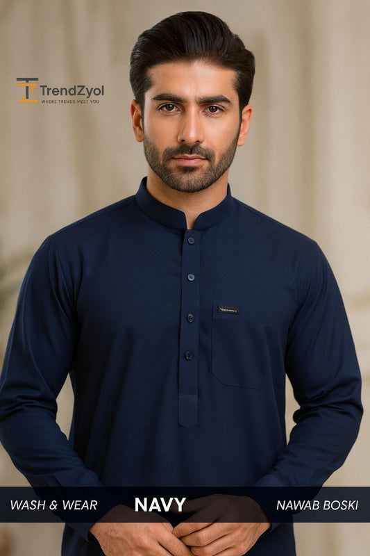 Nawab Boski | Navy Blue