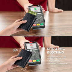 CarbonX RFID Pop-Up Smart Wallet (W2)