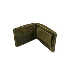 Compact  Pure House Leather Wallet -